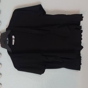 Black Short Sleeve Bolero